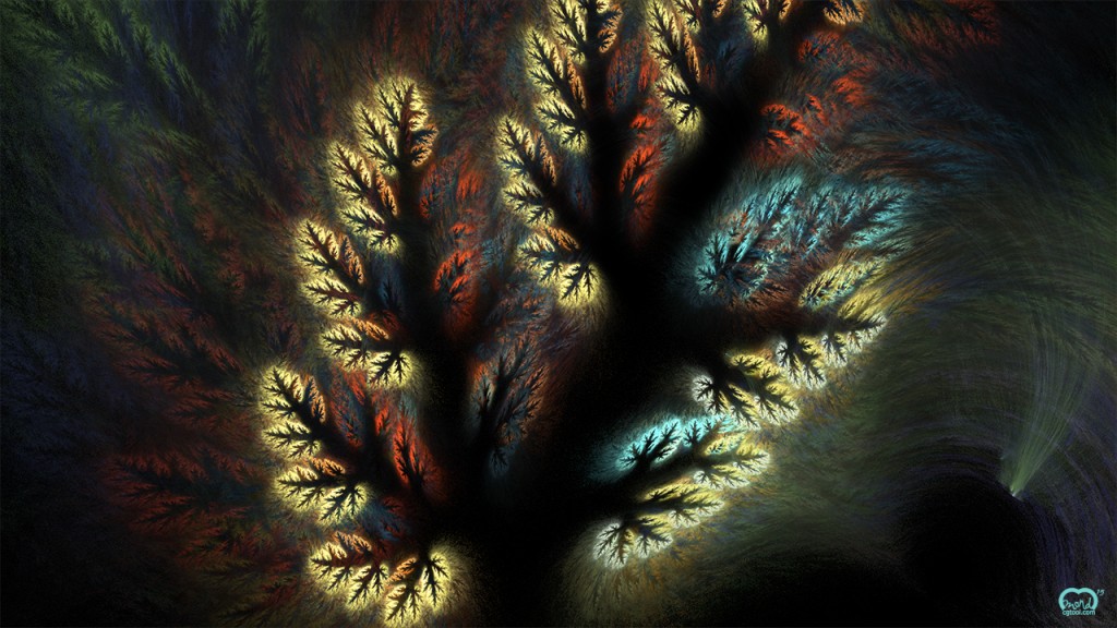 Golden Tree Fractal (황금나무 프랙탈)