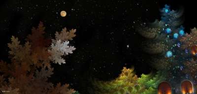 Korean thanksgiving day night(추석날 밤)