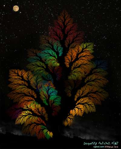 깊어가는 가을 밤(Deepening Autumn Night)