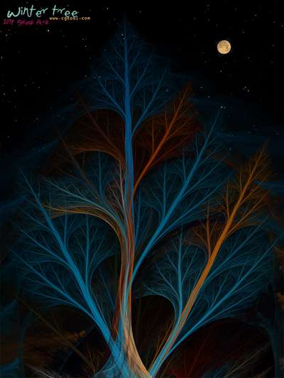 앙상한 겨울나무(Winter tree)