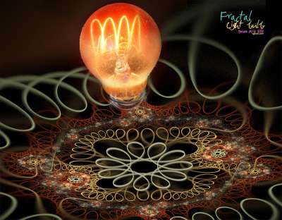 Fractal light bulb (프랙탈 전구)