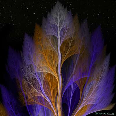 우울한 겨울나무(gloomy winter tree)